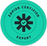 Zapier partner badge