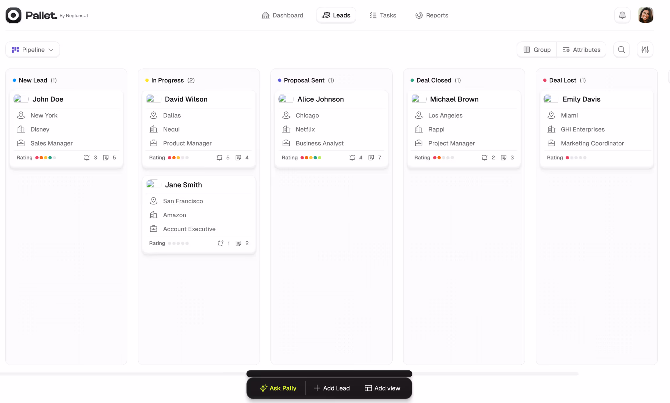 Internal team tool built on WeWeb